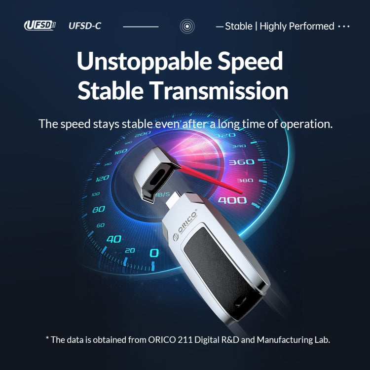 Unità flash ORICO UFS 64GB-512GB USB-A e Type-C