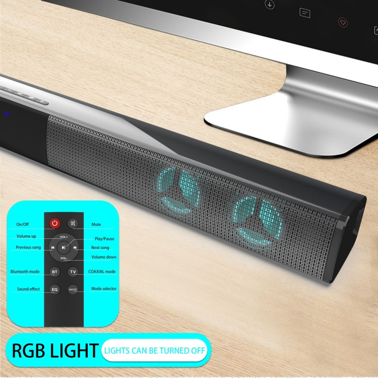 Altoparlante Bluetooth con luce d'atmosfera colorata RGB BS-28E, BS-28E