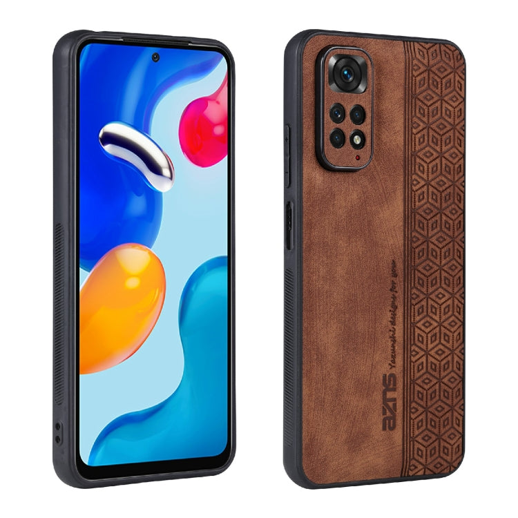 Custodia per telefono AZNS in pelle goffrata 3D, For Xiaomi Redmi Note 11S/Note 11 Global