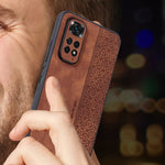 Custodia per telefono AZNS in pelle goffrata 3D, For Xiaomi Redmi Note 11S/Note 11 Global
