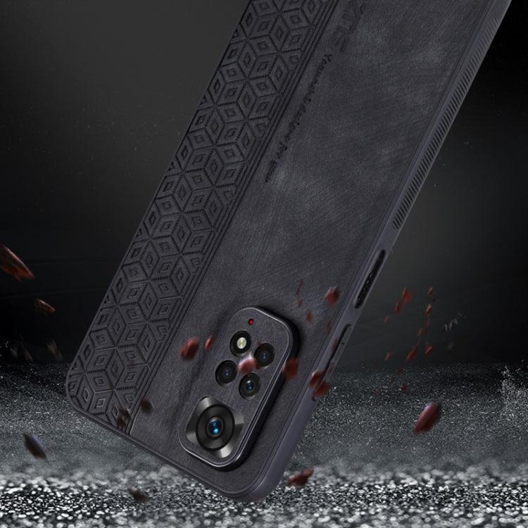 Custodia per telefono AZNS in pelle goffrata 3D, For Xiaomi Redmi Note 11S/Note 11 Global