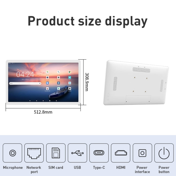 Macchina pubblicitaria con display IPS 21,5" Android 12
