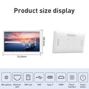 HSD2193T Macchina pubblicitaria con display IPS da 21,5 pollici Android 12, RK3399 2GB+16GB, RK3399 4GB+32GB, RK3566 2GB+16GB, RK3566 4GB+32GB, RK3588 4GB+32GB, RK3588 8GB+64GB