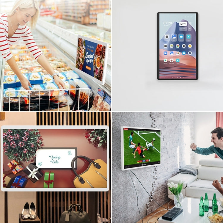 HSD2193T Macchina pubblicitaria con display IPS da 24 pollici Android 12, RK3399 2GB+16GB, RK3399 4GB+32GB