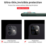 Pellicola per obiettivo della fotocamera posteriore con anello luminoso per serigrafia, For iPhone 12, For iPhone 12 Pro