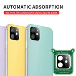 Pellicola per obiettivo della fotocamera posteriore con anello luminoso per serigrafia, For iPhone 12, For iPhone 12 Pro
