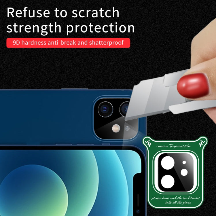Pellicola per obiettivo della fotocamera posteriore con anello luminoso per serigrafia, For iPhone 12, For iPhone 12 Pro