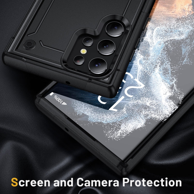 Custodia rigida per PC 2 in 1 in morbido TPU, For Samsung Galaxy S22 5G, For Samsung Galaxy S22+ 5G, For Samsung Galaxy S22 Ultra 5G, For Samsung Galaxy S21 5G, For Samsung Galaxy S21 FE 5G, For Samsung Galaxy S20 / S20 FE 5G                           ...