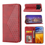 Custodia per telefono in pelle con chiusura magnetica a griglia cubica in vitello, For Xiaomi Redmi Note 10 4G/Note 10S 4G/Poco M5s 4G/Redmi Note 11SE India, For Xiaomi Redmi Note 10 4G/Note 10S 4G, For Xiaomi Redmi Note 10 Pro                         ...