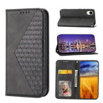 Custodia per telefono in pelle con chiusura magnetica a griglia cubica in vitello, For Samsung Galaxy A23 4G/5G/M13 4G/F23/M23 5G, For Samsung Galaxy A33 5G, For Samsung Galaxy A23e/A23S/A23 5G/A22e, For Samsung Galaxy A14 5G