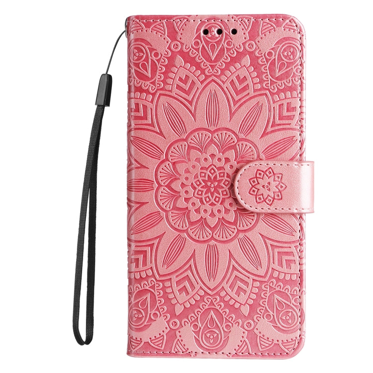 Custodia per telefono in pelle di girasole goffrata, For Samsung Galaxy S23 5G, For Samsung Galaxy S23+ 5G, For Samsung Galaxy S23 Ultra 5G