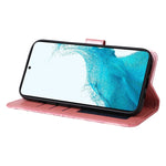 Custodia per telefono in pelle di girasole goffrata, For Samsung Galaxy S23 5G, For Samsung Galaxy S23+ 5G, For Samsung Galaxy S23 Ultra 5G
