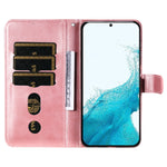 Custodia per telefono in pelle con cerniera in vitello, For Samsung Galaxy S23 5G, For Samsung Galaxy S23+ 5G, For Samsung Galaxy S23 Ultra 5G