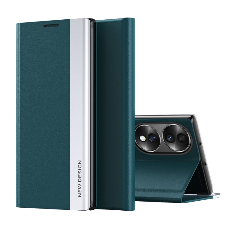 Custodia per telefono in pelle magnetica elettrolitica laterale, For OPPO Reno8, For Honor 70, For Xiaomi 12T / 12T Pro / Redmi K50 Ultra