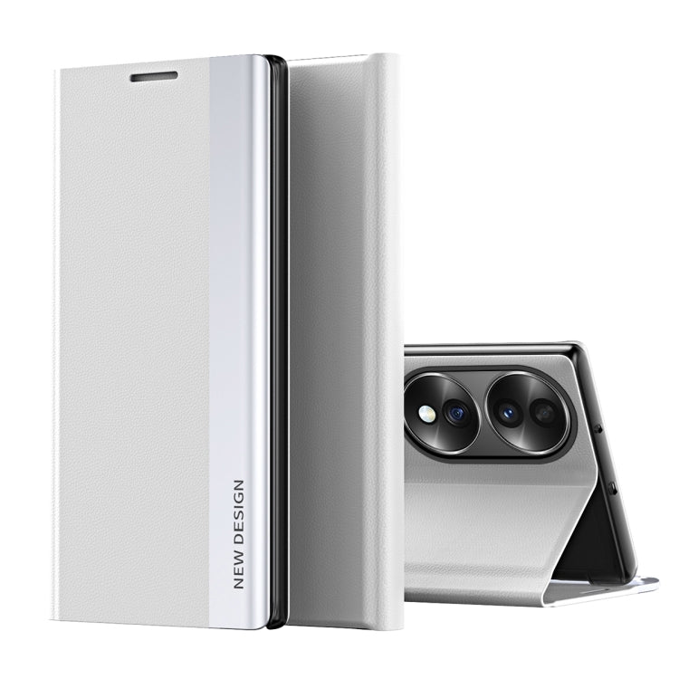 Custodia per telefono in pelle magnetica elettrolitica laterale, For OPPO Reno8, For Honor 70, For Xiaomi 12T / 12T Pro / Redmi K50 Ultra