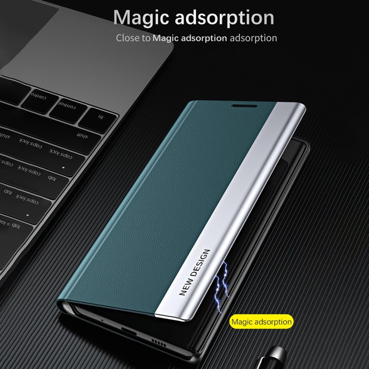 Custodia per telefono in pelle magnetica elettrolitica laterale, For OPPO Reno8, For Honor 70, For Xiaomi 12T / 12T Pro / Redmi K50 Ultra