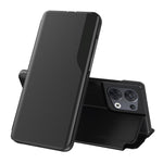 Custodia per telefono in pelle flip con display laterale, For OPPO Reno8, For Honor 70, For Xiaomi Redmi A1, For Xiaomi 12T / 12T Pro / Redmi K50 Ultra
