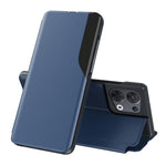 Custodia per telefono in pelle flip con display laterale, For OPPO Reno8, For Honor 70, For Xiaomi Redmi A1, For Xiaomi 12T / 12T Pro / Redmi K50 Ultra