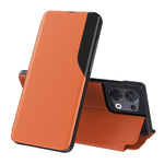 Custodia per telefono in pelle flip con display laterale, For OPPO Reno8, For Honor 70, For Xiaomi Redmi A1, For Xiaomi 12T / 12T Pro / Redmi K50 Ultra