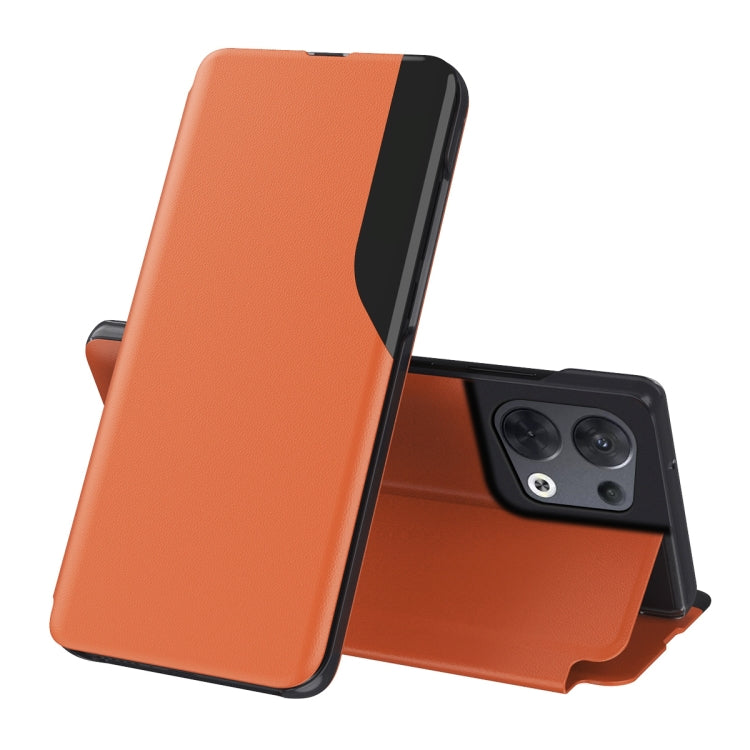 Custodia per telefono in pelle flip con display laterale, For OPPO Reno8, For Honor 70, For Xiaomi Redmi A1, For Xiaomi 12T / 12T Pro / Redmi K50 Ultra