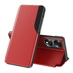 Custodia per telefono in pelle flip con display laterale, For OPPO Reno8, For Honor 70, For Xiaomi Redmi A1, For Xiaomi 12T / 12T Pro / Redmi K50 Ultra