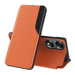 Custodia per telefono in pelle flip con display laterale, For OPPO Reno8, For Honor 70, For Xiaomi Redmi A1, For Xiaomi 12T / 12T Pro / Redmi K50 Ultra
