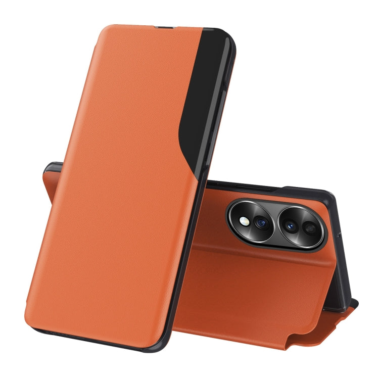 Custodia per telefono in pelle flip con display laterale, For OPPO Reno8, For Honor 70, For Xiaomi Redmi A1, For Xiaomi 12T / 12T Pro / Redmi K50 Ultra