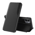 Custodia per telefono in pelle flip con display laterale, For OPPO Reno8, For Honor 70, For Xiaomi Redmi A1, For Xiaomi 12T / 12T Pro / Redmi K50 Ultra