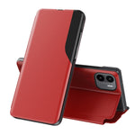 Custodia per telefono in pelle flip con display laterale, For OPPO Reno8, For Honor 70, For Xiaomi Redmi A1, For Xiaomi 12T / 12T Pro / Redmi K50 Ultra