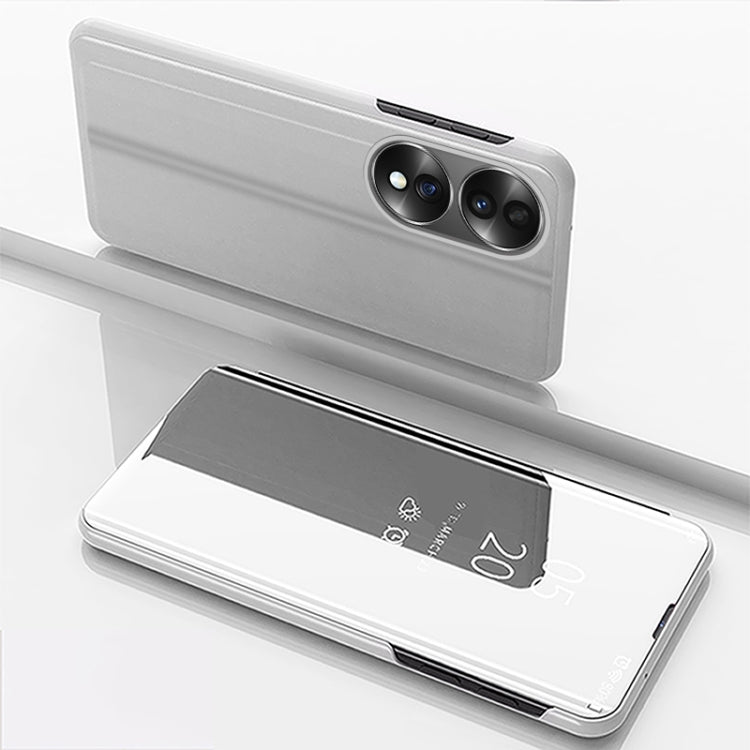 Custodia per telefono in pelle flip orizzontale placcata a specchio con supporto, For Honor 70, For Xiaomi Redmi A1, For Xiaomi 12T / 12T Pro / Redmi K50 Ultra