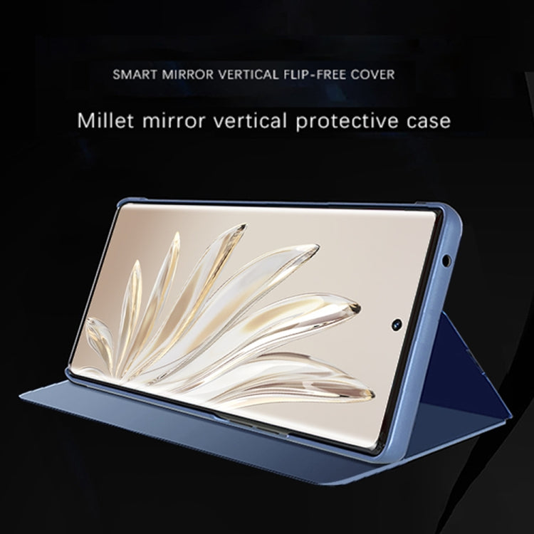 Custodia per telefono in pelle flip orizzontale placcata a specchio con supporto, For Honor 70, For Xiaomi Redmi A1, For Xiaomi 12T / 12T Pro / Redmi K50 Ultra