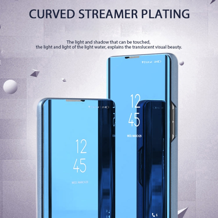 Custodia per telefono in pelle flip orizzontale placcata a specchio con supporto, For Honor 70, For Xiaomi Redmi A1, For Xiaomi 12T / 12T Pro / Redmi K50 Ultra