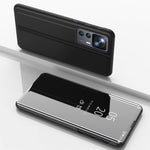 Custodia per telefono in pelle flip orizzontale placcata a specchio con supporto, For Honor 70, For Xiaomi Redmi A1, For Xiaomi 12T / 12T Pro / Redmi K50 Ultra