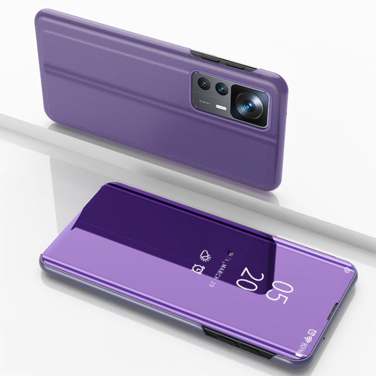Custodia per telefono in pelle flip orizzontale placcata a specchio con supporto, For Honor 70, For Xiaomi Redmi A1, For Xiaomi 12T / 12T Pro / Redmi K50 Ultra