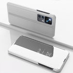 Custodia per telefono in pelle flip orizzontale placcata a specchio con supporto, For Honor 70, For Xiaomi Redmi A1, For Xiaomi 12T / 12T Pro / Redmi K50 Ultra