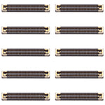 Connettore FPC per display LCD da 10 pezzi sulla scheda madre, For Samsung Galaxy S21+ 5G SM-G996B, For Samsung Galaxy S21 Ultra 5G SM-G998