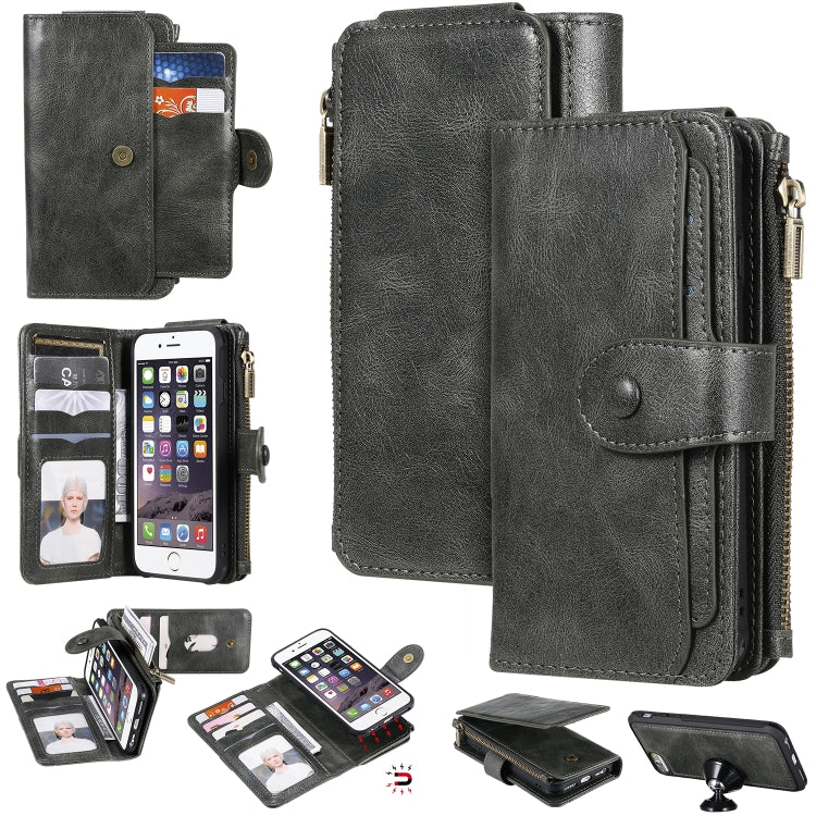 Custodia portafoglio in pelle per iPhone compatibili