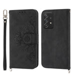 Custodia per telefono in pelle con portafoglio in rilievo con fiori al tatto, For Xiaomi Redmi Note 11 Pro+/Note 11 Pro
