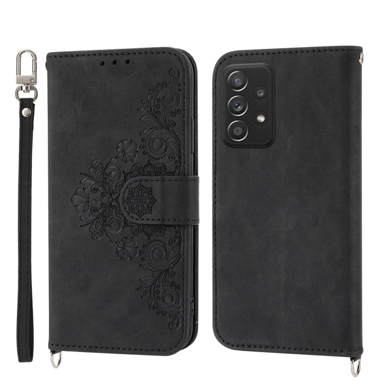 Custodia per telefono in pelle con portafoglio in rilievo con fiori al tatto, For Xiaomi Redmi Note 11 Pro+/Note 11 Pro