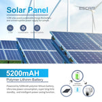 Telecamera IP ESCAM QF103 3MP con pannello solare