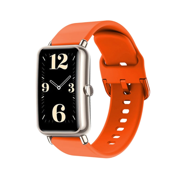 Cinturino in silicone con fibbia colorata, For Huawei B3, For Huawei Band 6