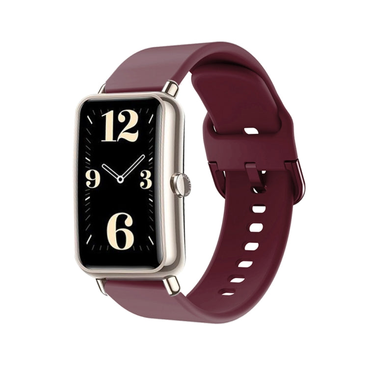 Cinturino in silicone con fibbia colorata, For Huawei Fit Mini