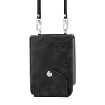 Custodia per telefono in pelle con portafoglio in rilievo con fiori al tatto, For Samsung Galaxy Z Flip4, For Samsung Galaxy Z Flip3 5G, For Samsung Galaxy Z Fold3 5G, For Samsung Galaxy Z Fold4