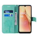 Custodia portafoglio in pelle sintetica per OPPO A8