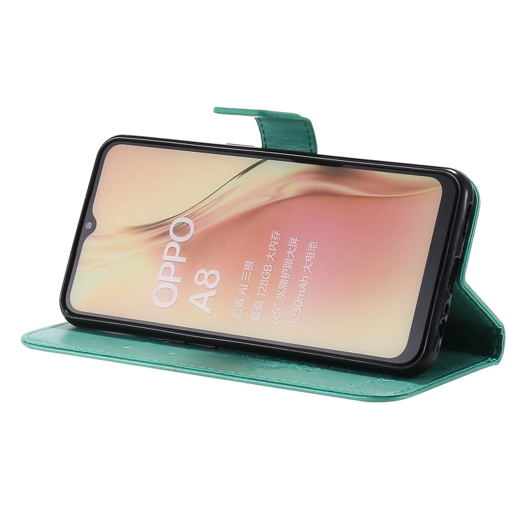 Custodia portafoglio in pelle sintetica per OPPO A8