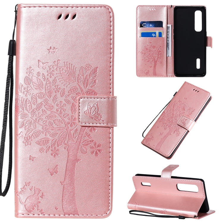 Custodia portafoglio in pelle sintetica per OPPO A8