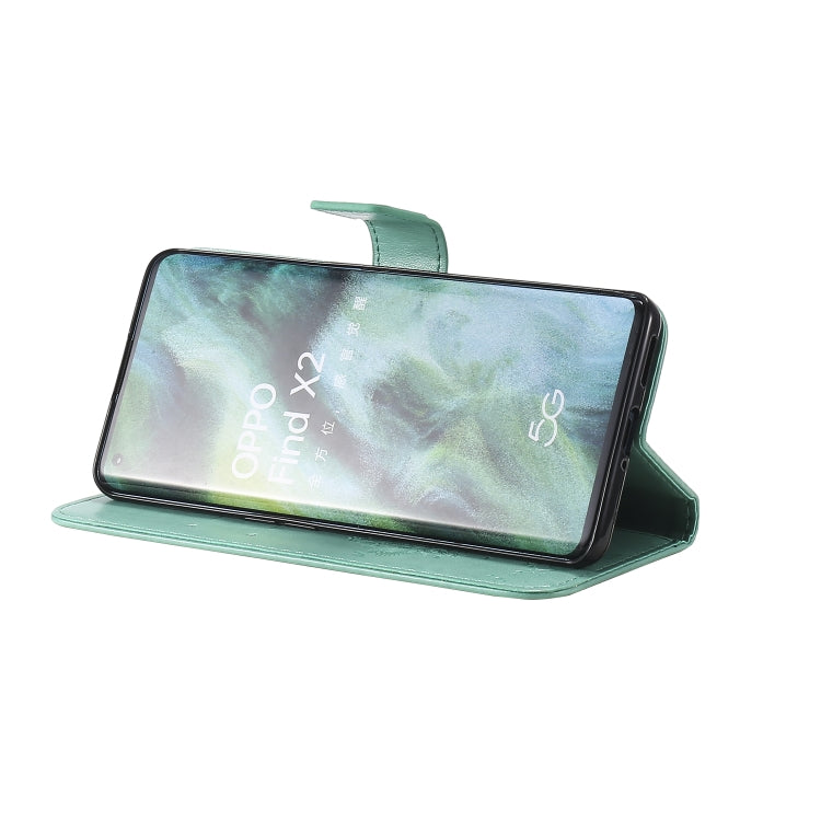 Custodia portafoglio in pelle sintetica per OPPO Find X2
