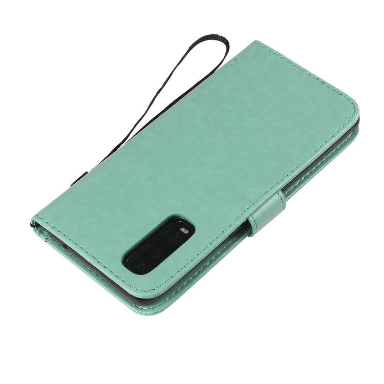 Custodia portafoglio in pelle sintetica per OPPO Find X2