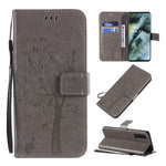 Custodia portafoglio in pelle sintetica per OPPO Find X2