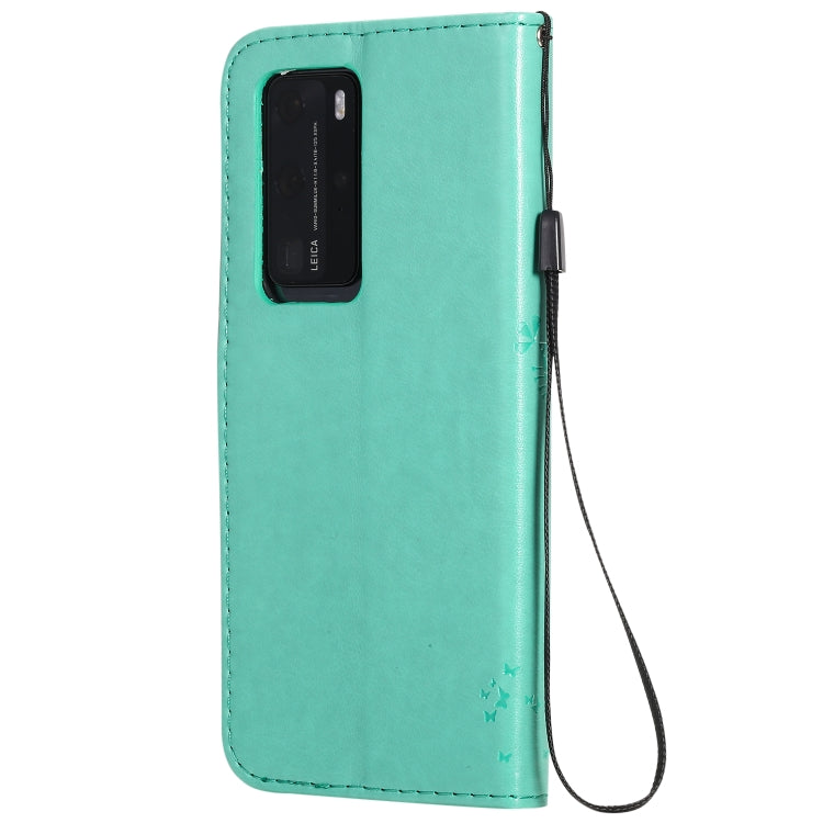 Custodia portafoglio in pelle sintetica per Huawei P40 Pro